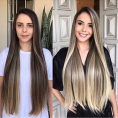 Blonde Balayage Highlights, Hair Makeover, Brown Blonde Hair, Pastel Hair, Long Blonde, Hair Color Balayage, Balayage Highlights, Long Blonde Hair, Love Hair