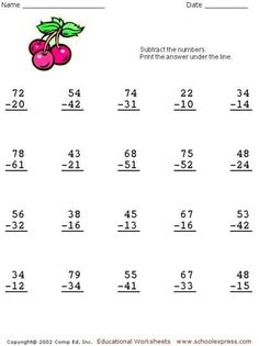 printable worksheet for adding numbers to the number line with pictures on it