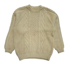 Vintage 80s Beige Cable-Knit Crew Neck Jumper Men's UK L Please check all measurements as many vintage items run small. Fast shipping! Pit to Pit: 22" Pit to Cuff: 20" Length: 30" SKU:UD362 Terms Of Sale: We require cleared payment before an item is dispatched. This item is used unless stated otherwise. Returns: Any item can be returned, buyer pays return postage. 2nd class with proof of postage is fine, please keep receipt for proof of postage. Please include your name (user, customer name). Be Crew Neck Jumper, Mens Jumpers, Jumpers And Cardigans, Negative Feedback, Your Name, Cable Knit, Sweater Outfits, Favorite Outfit, Jumper