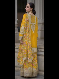 Classy Designer Readymade Salwar Suit Collection Processing Time : 7 Business Days Work : Embroidery Sequence With Mirror Work Fabric:Top : Heavy Chinon Bottom : Heavy Chinon Dupatta : Heavy Chinon Color:Top : Mustard Bottom : Mustard Dupatta : Mustard Mirror Work Fabric, Salwar Kameez Mens, Patiyala Dress, Bottom Heavy, Lehenga Suit, Churidar Suits, Suit Collection, Sharara Suit, Moroccan Caftan