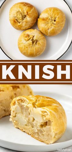 an image of danish pastries on a plate with the word'danish'above it