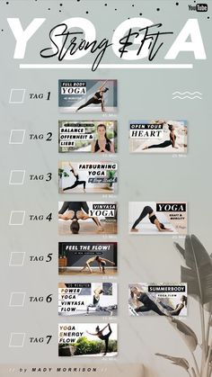 Daniela Waditzer hat diesen Pin entdecktEntdecke (und sammledeine eigenen Pins bei Pinterest. Mady Morrison, Cardio Yoga, Trends Nails, Insanity Workout, Bottom Workout, Best Cardio Workout, Yoga Iyengar, Vinyasa Flow, Best Cardio