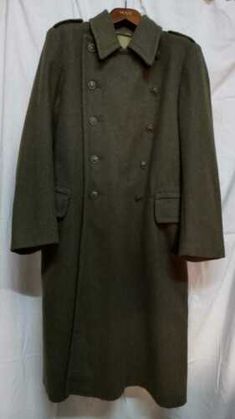 Vintage Soviet Croatian Croatia Trench coat army military uniform 1978 Cold war | eBay 1940s Trench Coat, Soviet Clothes, Soviet Uniform, Oc Concept, Trench Coat Vintage, Punk Clothes, Doctor Coat, Trench Coat Outfit, Style Reference