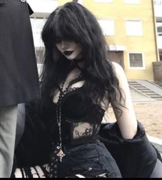 Juliet Outfit, Alt Girl Style, Gothcore Aesthetic, Alt Girl Fashion, Angel Mommy, Maquillage Goth, Goth Babe, E Girl Clothes, Goth Outfit