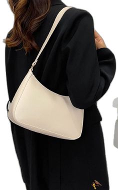 Large Capacity Cream Rectangular Baguette Bag, Cream Large Capacity Rectangular Baguette Bag, Beige Rectangular Hobo Bag With Single Strap, Beige Rectangular Hobo Bag With Single Shoulder Strap, Cream Baguette Bag Satchel Large Capacity, Large Capacity Cream Satchel Baguette Bag, Cream Baguette Bag Satchel With Large Capacity, Large Capacity Cream Baguette Shoulder Bag, Classic Beige Baguette Shoulder Bag