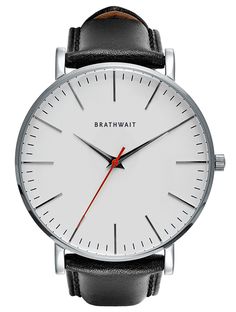 The classic slim steel wrist watch: Melano top grain Italian calf leather strap – Brathwait Dark Brown Top, Slim Watches, Minimalist Watch, Nato Strap, Stainless Steel Mesh, Stylish Watches, Brown Leather Strap, Top View, Black Watch