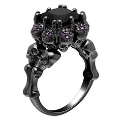 black diamond skull wedding ring Biker Bracelet, Skull Wedding Ring, Diamond Skull, Skull Rings, Skull Wedding, Rings Black, Motorcycle Chain, Helmet Covers, Motorcycle Bag