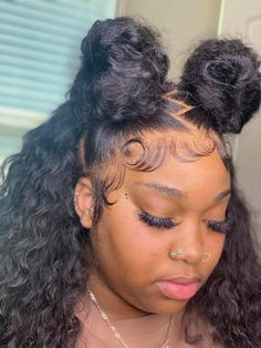 Wig Edges, Dramatic Edges, Lace Wigs Styles, Blonde Highlights On Dark Hair, Natural Hair Bun Styles, Weave Ponytail Hairstyles, Frontal Wig Hairstyles, Sew In Hairstyles, Black Ponytail Hairstyles