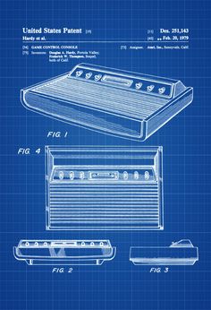 a blueprinted drawing of an old fashioned radio and remote control system, with the words united states parent on it