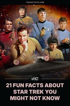 Think Star Trek's influence stops at space exploration? It's a pioneering spirit that changed TV history and inspired real-world technologies! The show featured a milestone televised interracial kiss, between Captain Kirk and Uhura, and ignited scientists' imaginations to create real tractor beams. Interestingly, Klingon is the most widely spoken fictional language. Discover 21 compelling facts about Star Trek's cultural and technological impact over the decades! #TheFactSite Fictional Languages, Stark Trek, Star Trek Actors, Film Star Trek, Actor James, Captain Kirk, Interracial Relationships