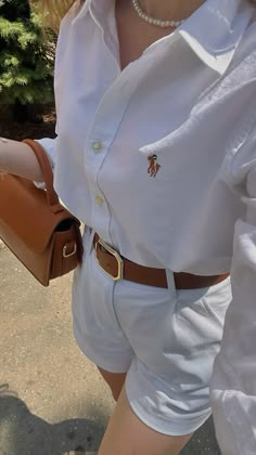 Polo Outfits For Women, Polo Ralph Lauren Outfits, Corporate Attire Women, Ralph Lauren Aesthetic, Elegantes Outfit Damen, Classy Business Outfits, Old Money Outfits, Polo Outfit, Corporate Attire