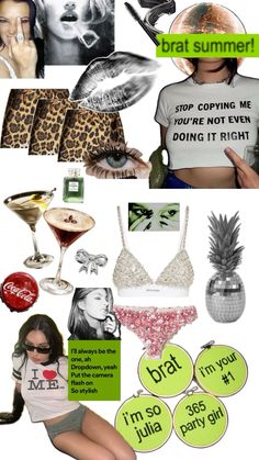 #fashion #pinterest #brat #neon #cheetah #fashion  #summer Summer Birthday Themes, Saturday Outfit, Summer Birthday, Charli Xcx, Fashion Summer, Summer Party, Birthday Theme