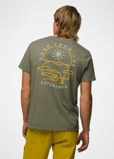 A sustainably-made everyday tee with original prAna graphics in Regenerative Organic Certified® Cotton. Patagonia Tshirt, Garden Mood Board, Botanic Garden, Green Tshirt, Rye, Fort Worth, My Future, Short Sleeve Tee, Fort