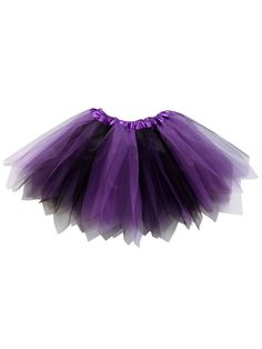 Purple & Black Fairy Costume Pixie Tutu Skirt for Kids, Adults, Plus - Sydney So Sweet Black Fairy Costume, Pixie Costume, Skirt For Kids, Witch Tutu, Diy Witch, Black Pixie, Black Satin Skirt, Costume Tutu, Tinker Bell Costume