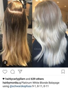 Cool Toned Blonde, Toning Blonde Hair, Hair Color Formulas, Boring Hair, Schwarzkopf Professional, Blonde Hair Inspiration, White Blonde, Blonde Color, Vancouver Bc