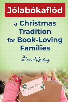 the cover of jolaboakaflod's christmas tradition for book - loving families