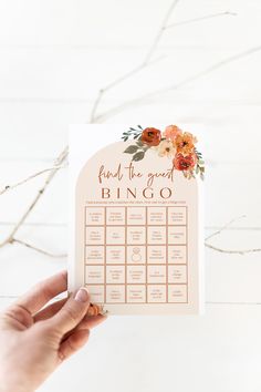 Fall Find the Guest Bingo Bridal Shower Game, Printable Arch Boho Fall Pumpkin Find the Guest Bingo Game, Autumn Bachelorette Game Bingo F1 Fall Themed Bachelorette Party, Fall Bridal Shower Games, Fall Bridal Shower Game Ideas, Fall Bridal Shower Activities, Fall In Love Boho Bridal Shower Ideas, November Bridal Shower Ideas, Fall Bridal Shower Ideas Decoration, Fall In Love Bridal Shower Balloon Arch, Fall Themed Bridal Shower Ideas