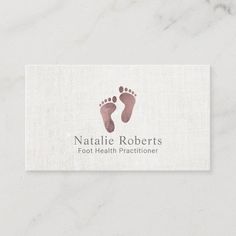 Practitioner Rose Gold Foot Care Elegant Linen Business Card  Zazzle Geometric Arrow Tattoo, Linen Business Cards, Save The Date Wording, Arrow Tattoo, Great Gifts For Dad, Care Logo, Foot Health, Foot Care, Business Card Size