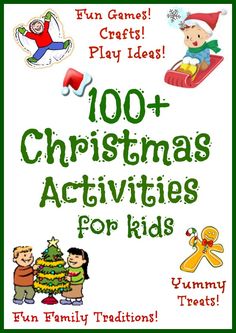 christmas activities for kids to play with