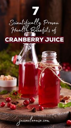 benefits of drinking cranberry juice | Cranberry juice benefits and side effects | cranberry juice health benefits | cranberry juice recipe ideas Benefits Of Cranberry Juice, Benefits Of Cranberries, Drinks With Cranberry Juice, Cranberry Benefits, Juice Benefits, Cranberry Juice Cocktail, Homemade Juice