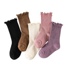 Treat your toes to some feminine flair! With five pairs of our Women Ruffled Cotton Formal Socks with a mid-length ruffled design, you'll be looking pretty in pink or whatever color you choose and feeling cozy in a blend of cotton and polyester. Give your stuffy wardrobe a fresh update. Specifications: Fit: Fits true to size, take your standard size Pattern Type: Cartoon Material: Cotton, Polyester, Spandex Department Name: Children Season: Four Seasons Gender: Women Item Type: Sock Pairs: 5 pai Hamster Bedding, Ruffle Pattern, Ruffled Socks, Solids For Baby, Reborn Baby Girl, Toddler Socks, Bubble Romper, Long Socks, Girls Socks