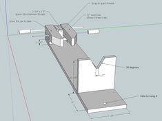 the diagram shows how to make a bench for an outdoor area with seating and storage