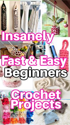 crochet projects that are easy and fun for beginners