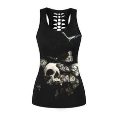 If you are looking for a tank top butterfly, you are at the right place, beautiful butterflies migrating from a majestic skull, enough to make the absolute top for gothic gear. High-quality 3D printing: A deadly look in any situation Material: Polyester, Spandex. Comfort: shoulder openings for a better range of motion Anti-bacterial anti-smell: ionization of the fibers to stay dry FREE STANDARD SHIPPING Refer to the size guide below. It is recommended to take 1 size above your usual size. Rawr Xd Aesthetic, Rock N Roll Fashion, Gear Closet, Punk Tank Top, Gothic Tank Tops, Skull Butterfly, Butterfly Tank Top, Skull Tank, Rawr Xd