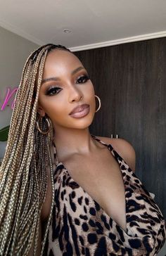 Mihali Ndamase, Braided Extensions, Mihlali Ndamase, African Braids Hairstyles Pictures, Makeup 2022, Latest Hair Braids, Flawless Face Makeup, Famous Hairstyles, Sew In Hair Extensions