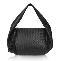 Woven-Black Haitian Creole, Leather Tassel, Nappa Leather, Free Shopping, Italian Leather, Leather Shoulder Bag, Gym Bag, Dust Bag, Hand Weaving