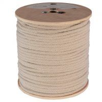 a spool of rope on a white background