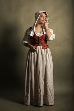 1800 Womens Fashion, Colonial Fashion, 1500s Fashion, Peasant Clothing, Peasant Costume, Medieval Peasant, Medieval Clothes, 18th Century Clothing, 18th Century Fashion