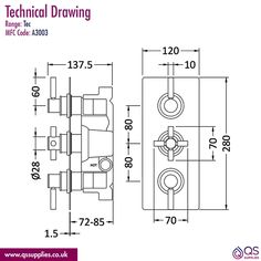 the technical drawing for an electric device