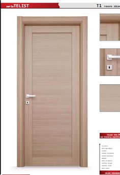 an image of a wooden door with instructions