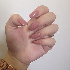 UV Gel Full Set & OPI's Barefoot in Barcelona loveeeeee Nude, nails, acrylic, uv gel, opi, ballerina shape, coffin shape Her Nails, Coffin Shape, Cute Nail Designs, Nail Games, Nails Acrylic, Uv Gel, Nails On Fleek