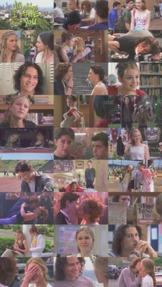 collage of images from the tv series friends