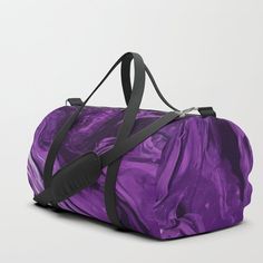 No need to muffle your duffle game. Our duffle bags are sure to be your new favorite gym and travel go-to, featuring crisp printed designs on durable spun poly fabric for a canvas-like feel. Constructed with premium details inside and out for ultimate protection and comfort. Available in three sizes.       - Crafted with durable spun poly fabric for high print quality    - Soft polyester lining with interior zip pocket    - Adjustable shoulder strap with foam pad and carrying handles    - Double Travel Duffle Bag, Travel Duffle, Duffle Bag Travel, Duffle Bags, Stone Pattern, Marble Stone, Marble Stones, Purple Color, Duffle Bag