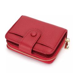 Elevate your essentials with our Small Genuine Leather Zipper Wallet. This chic and compact accessory serves as a versatile coin purse and card holder, designed for the modern woman on the go. Experience both style and practicality in this short purse crafted with meticulous attention to detail. Lining Material: Polyester Main Material: Genuine Leather Item Height: 9cm (3.5 inches) Item Length: 11.5cm (4.53 inches) Item Width: 4 cm (1.57 inches) Interior: Coin Pocket Interior: Note Compartment I Versatile Bifold Card Holder With Zipper, Versatile Bifold Card Holder With Zipper Closure, Versatile Compact Coin Purse With Card Slots, Versatile Coin Purse With Card Slots, Versatile Compact Wallets With Zipper Closure, Versatile Card Holder With Zipper Closure, Versatile Compact Wallet With Zipper Closure, Compact Coin Purse With Card Slots, Elegant Coin Purse With Zipper Closure For Daily Use