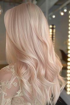 Long Blonde, Blonde Hair, Highlights, Blonde, Pastel, Hairstyles, Hair, Pink