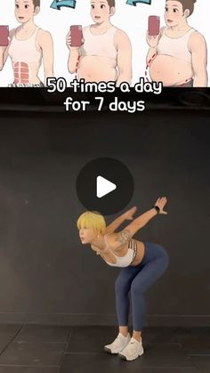 the woman is doing an exercise with her arms and legs in front of each other