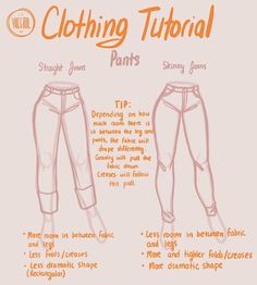 the instructions for how to wear pants with high waist and low rise legs, including an easy