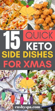 15 quick and easy keto side dishes for xmas - click on the image below