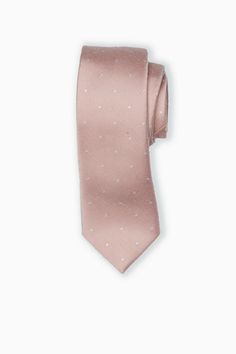 Groomsmen skinny neck tie and menswear accessory that perfect for special occasions, weddings, and formal events. Available in Dusty Rose Dot. From the aisle to the office, your groomsmen will thank you for this versatile necktie. | Dusty Rose Dot Groomsmen Accessory | Birdy Grey Simon Necktie Rose Gold Bridal Party, Gold Bridal Party, Ring Bearer Dog, Chic Bridesmaid Dresses, Groomsmen Accessories, Bow Tie Hair, Dusty Rose Bridesmaid Dresses, Rose Bridesmaid Dresses, Birdy Grey