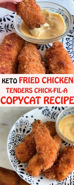 chicken tenders are the perfect side dish for this copycat recipe