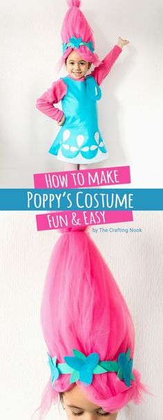 Poppy Costume, Farmer Family, Crafting Nook, Halloween Costume Kids