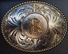 Shop Western initial belt buckle with elegant silver & gold colored oval belt buckle from Wild West Living. Find the perfect buckle when you shop western initial belt buckles. Get the best deal here. Western Picture Frames, Smith And Western, Western Sculpture, Western Rings, Western Posters, Western Bracelets, Western Prints, Western Cross, Western Apparel