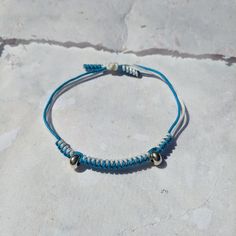 Simple elevating bracelet with 2 round silver beads imbedded. The vibrant colors are knotted with chinese snake knots. Snake Knot, Bracelet With Beads, Knotted Bracelet, Bracelet Knots, Braided Bracelets, Silver Beads, Friendship Bracelets, Jewelry Bracelets, Gift Card