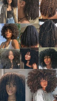 Clique em "Acessar"⤵️ Mixed People Aesthetic, Curly Afro Women, Natural Hair Styles For Black Women With Short Hair, Black Women Natural Curly Hairstyles, Healthy Hairstyles For Curly Hair, Cute Curly Hairstyles 4c Hair, Curly Hair Goals Natural, 4b Type Hair, Waist Length Curly Hair Natural