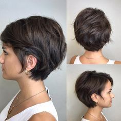 Cabelo Curto / Short Hair on Instagram: “❤️” • Instagram Short Layers, Short Layered, Bob Haircuts For Women, Short Bob Haircuts, Short Hair With Layers, Short Pixie, Short Hair Cuts For Women