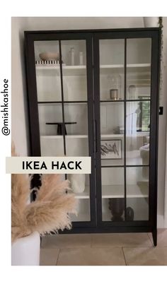 an ikea hack with the words ikea hack on it